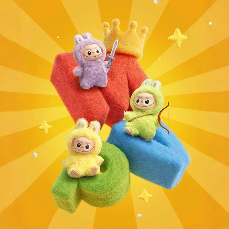 The Monsters Pin for Love Series Vinyl Plush Pendant (A - M) and (N - Z)