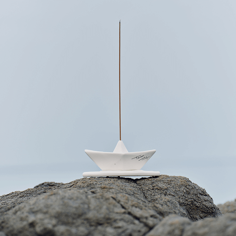 POP MART Hirono Unknown Journey Ceramic Incense Holder