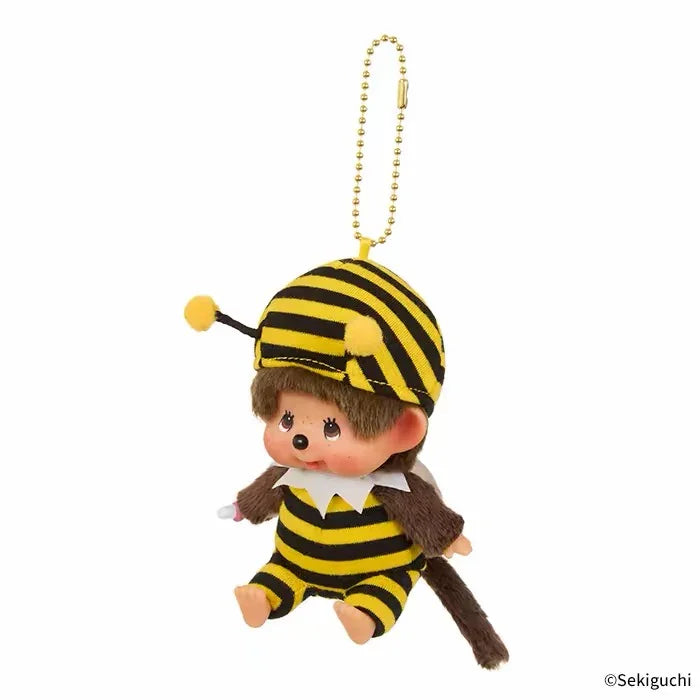 Monchhichi Ladybug Bee Butterfly Plush Pendant