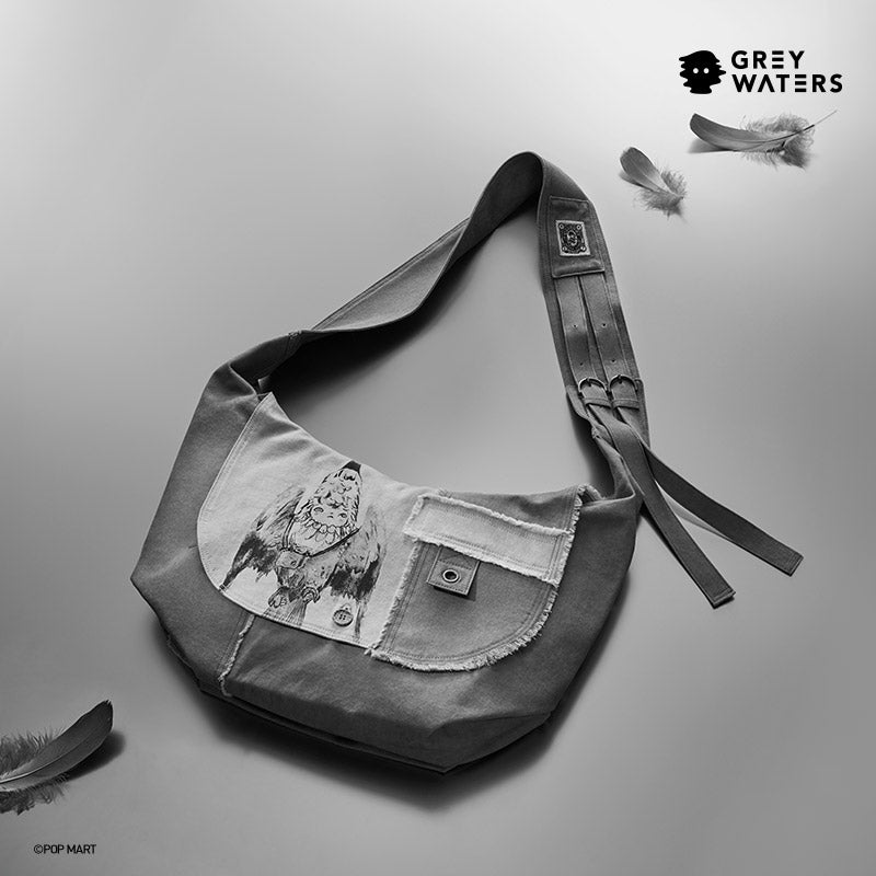 Hirono x Leah Dou Airborne Patchwork Shoulder Bag