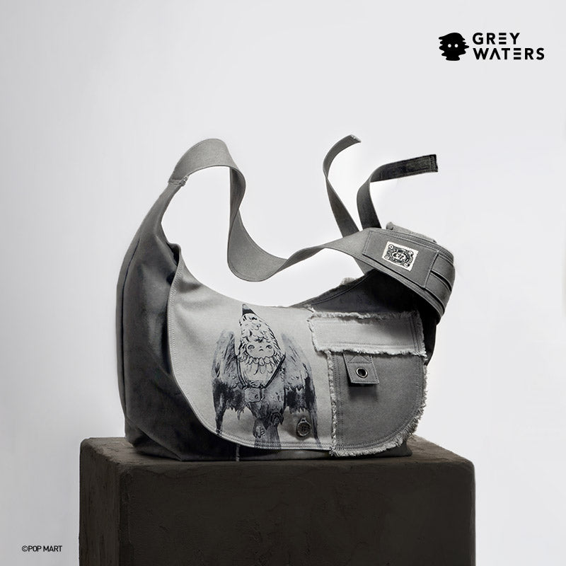 Hirono x Leah Dou Airborne Patchwork Shoulder Bag
