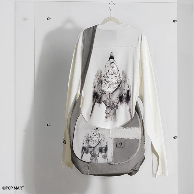 Hirono x Leah Dou Airborne Patchwork Shoulder Bag