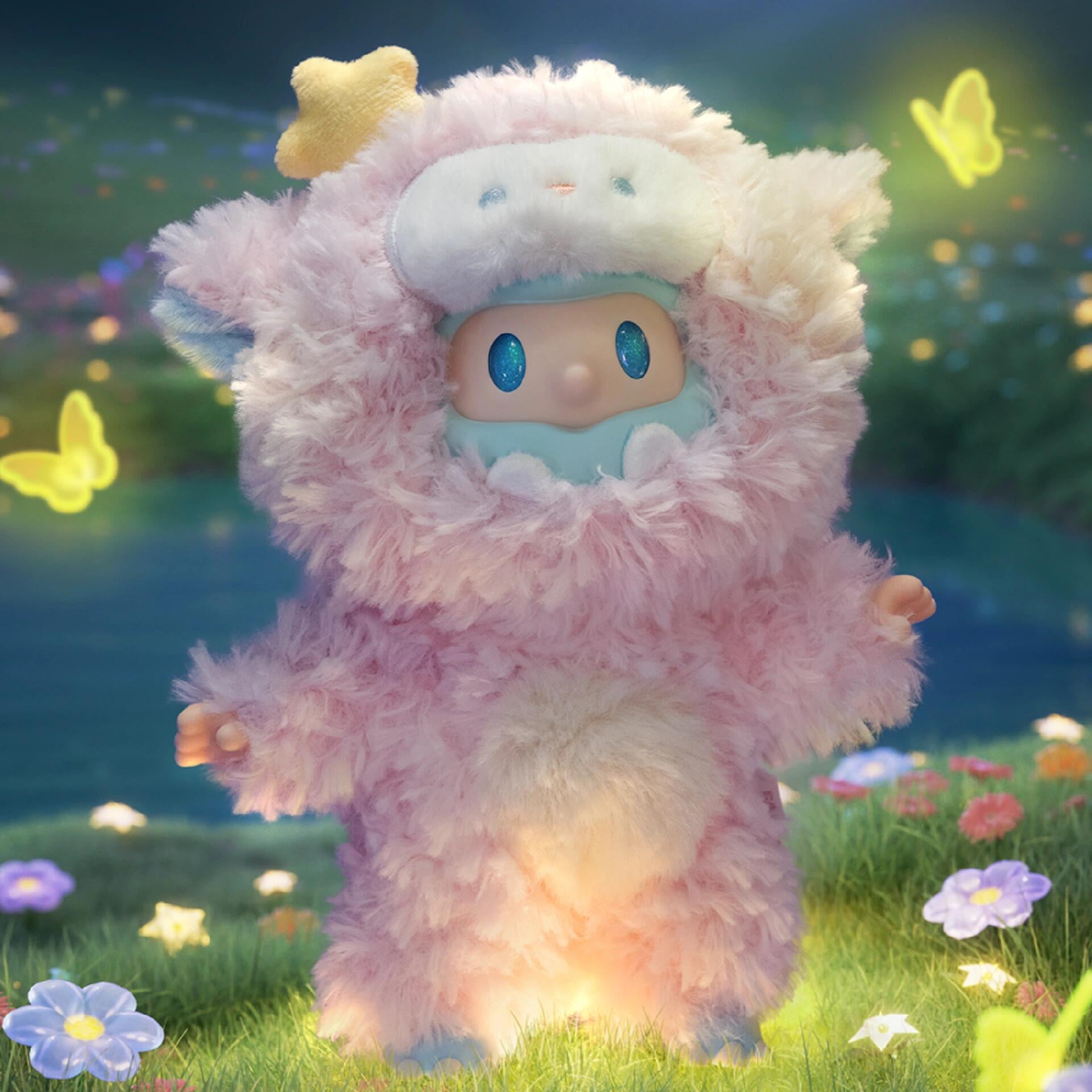 Fing Unicorn FARMER BOB Ani-Night Monster Plush Pendant