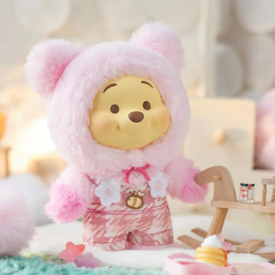 Winnie the Pooh Candy Series Plush Keychain Blind Box