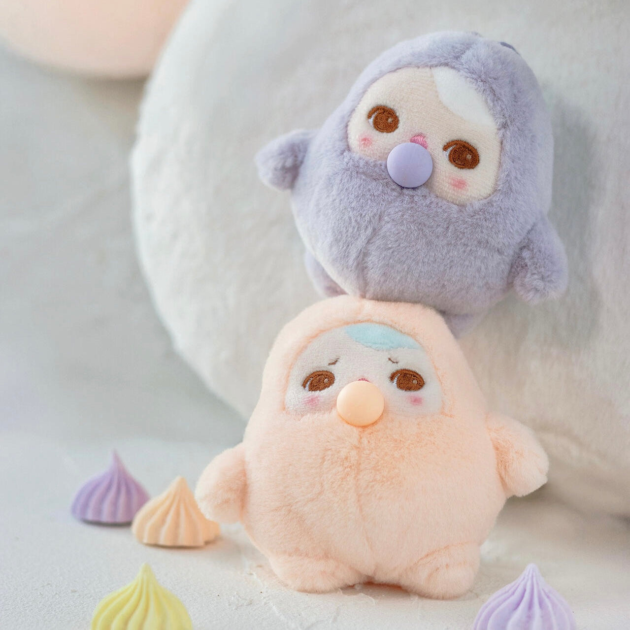 POP MART PUCKY BEANIE BUBBLE UP Series Plush pendant