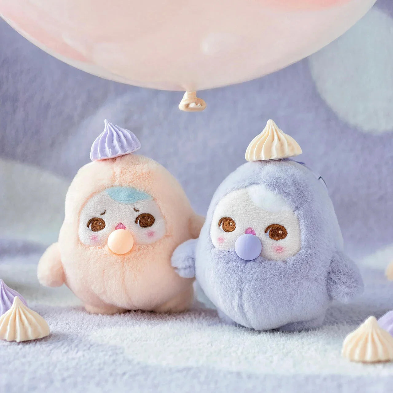 POP MART PUCKY BEANIE BUBBLE UP Series Plush pendant