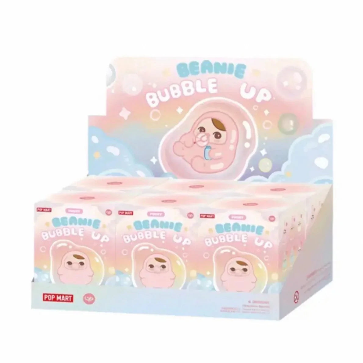POP MART PUCKY BEANIE BUBBLE UP Series Plush pendant