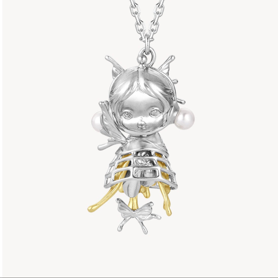 POPOP Skullpanda Into the Mirror Series Necklace