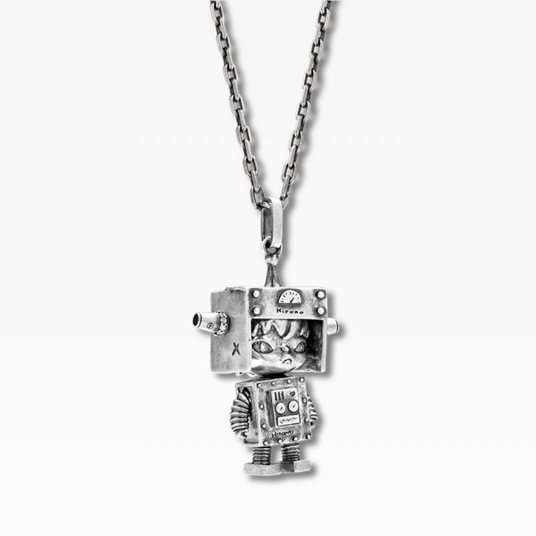 hirono robot necklace
