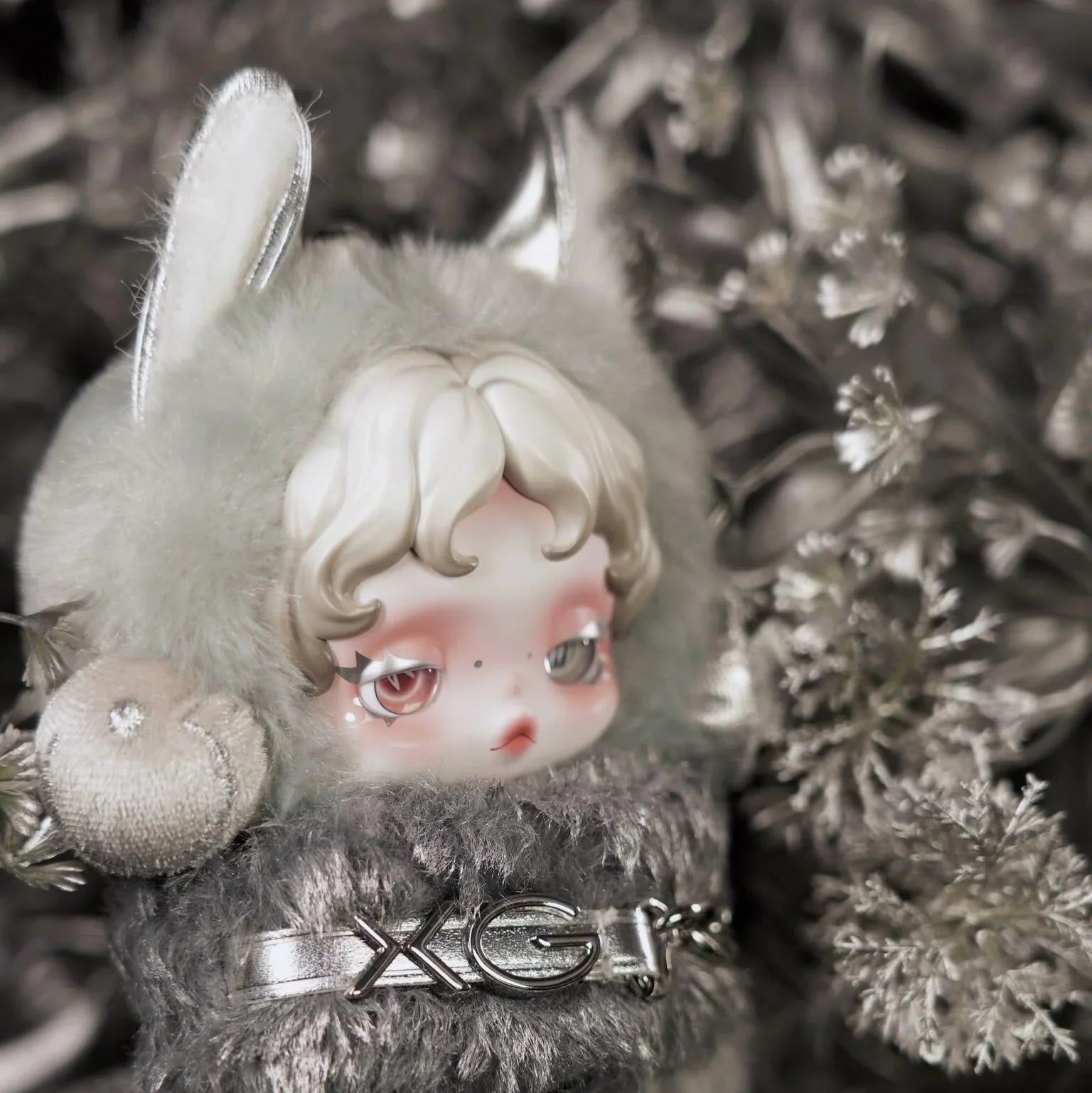 SKULLPANDA XG Plush Doll Pendant Japan Exclusive