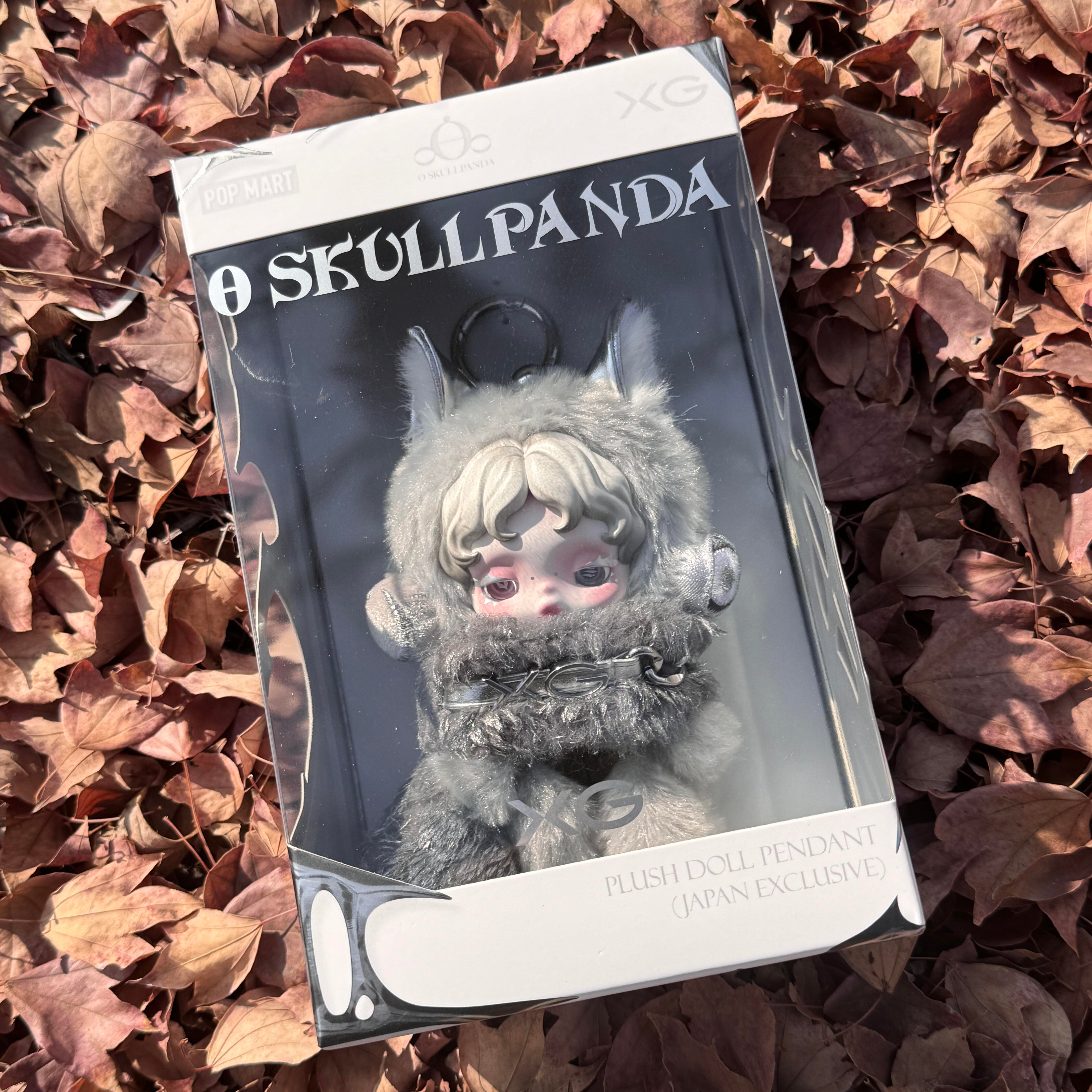 SKULLPANDA XG Plush Doll Pendant Japan Exclusive