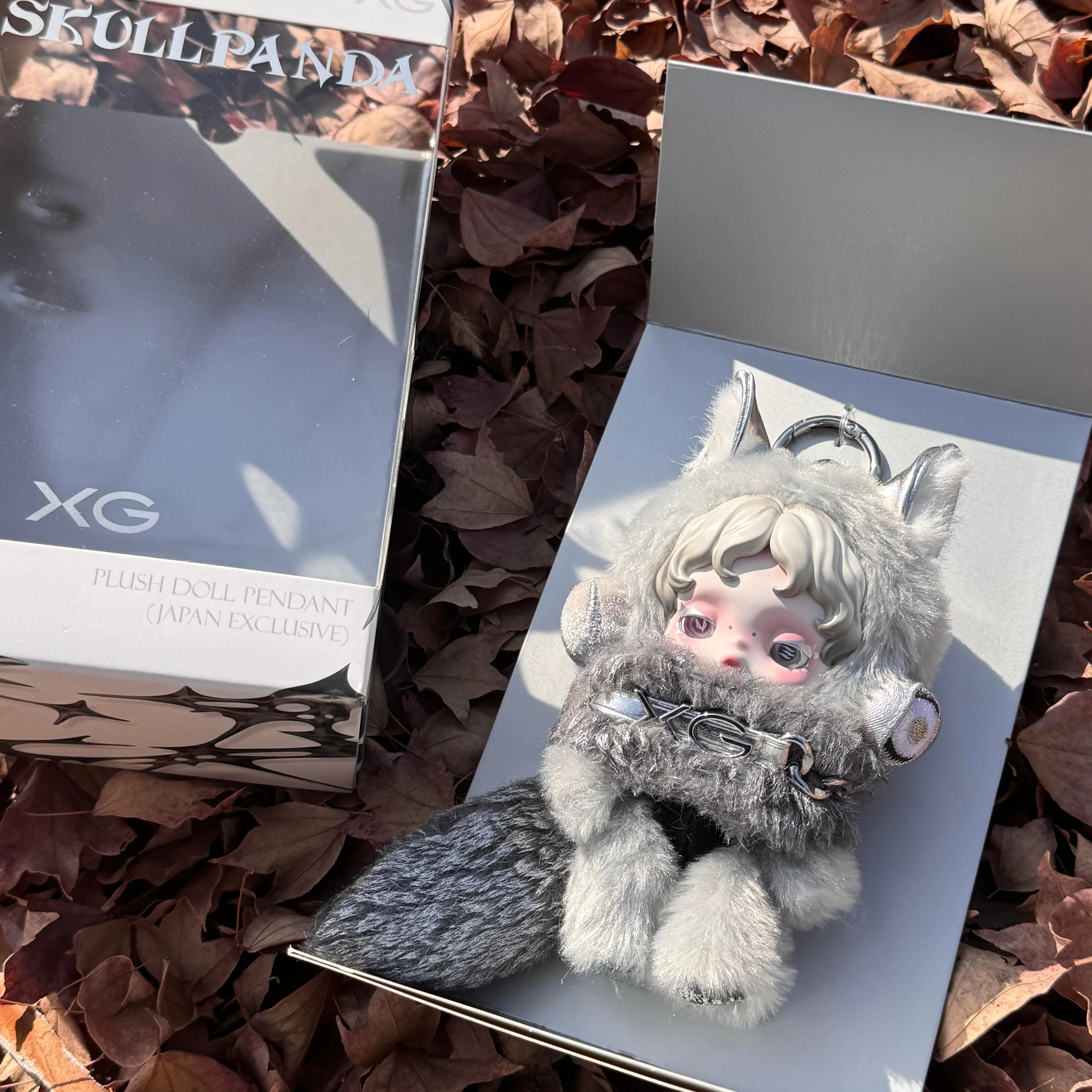 SKULLPANDA XG Plush Doll Pendant Japan Exclusive