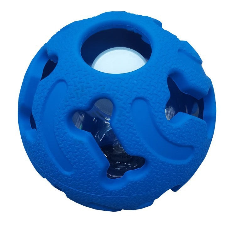 3-Inch Fetch Toy Ball - Fun Hydration-dark blue