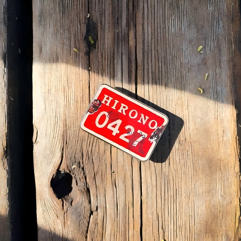 Hirono Hutong-Inspired Badge Fridge Magnet Set
