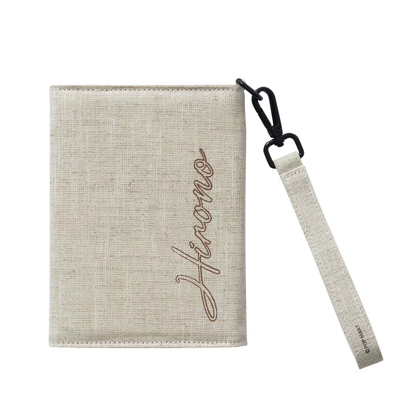 HIRONO Man in the Mist Fabric Passport Holder