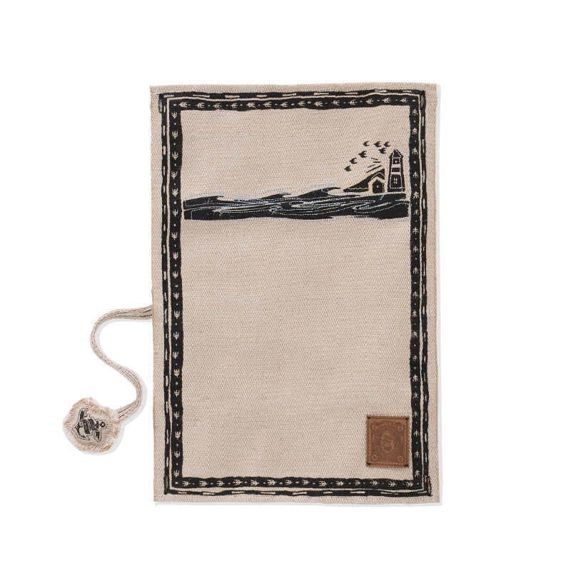 HIRONO Freedom Island Printed Embroidered Fabric Tissue Box