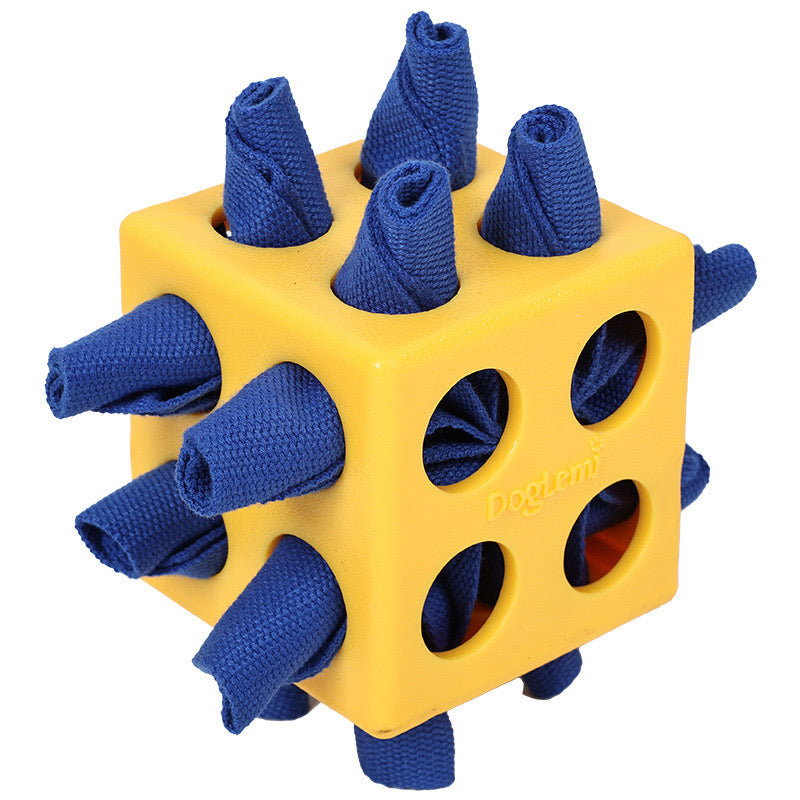 Snuffle Cube Interactive Dog Toy