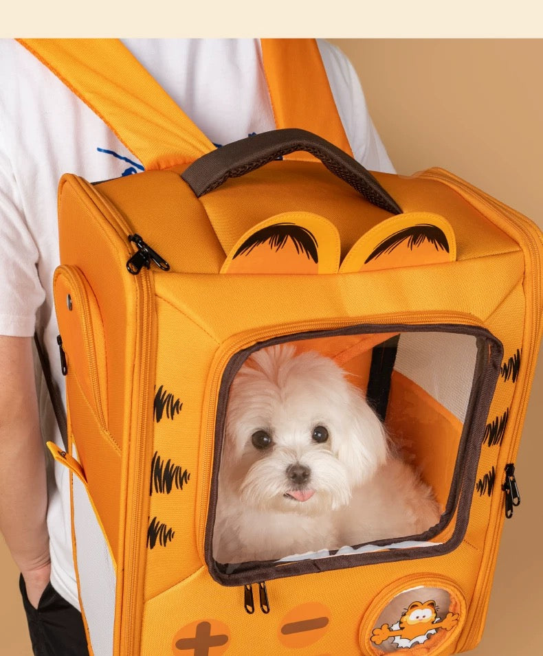 Garfield Backpack Dog & Cat Carrier