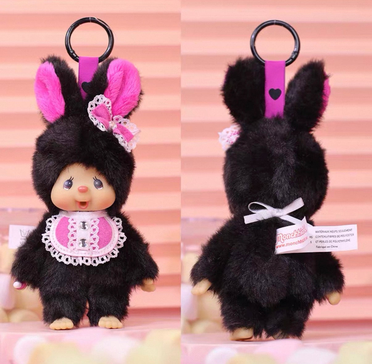 Monchhichi & Chimtan Maid Lace Pink Series