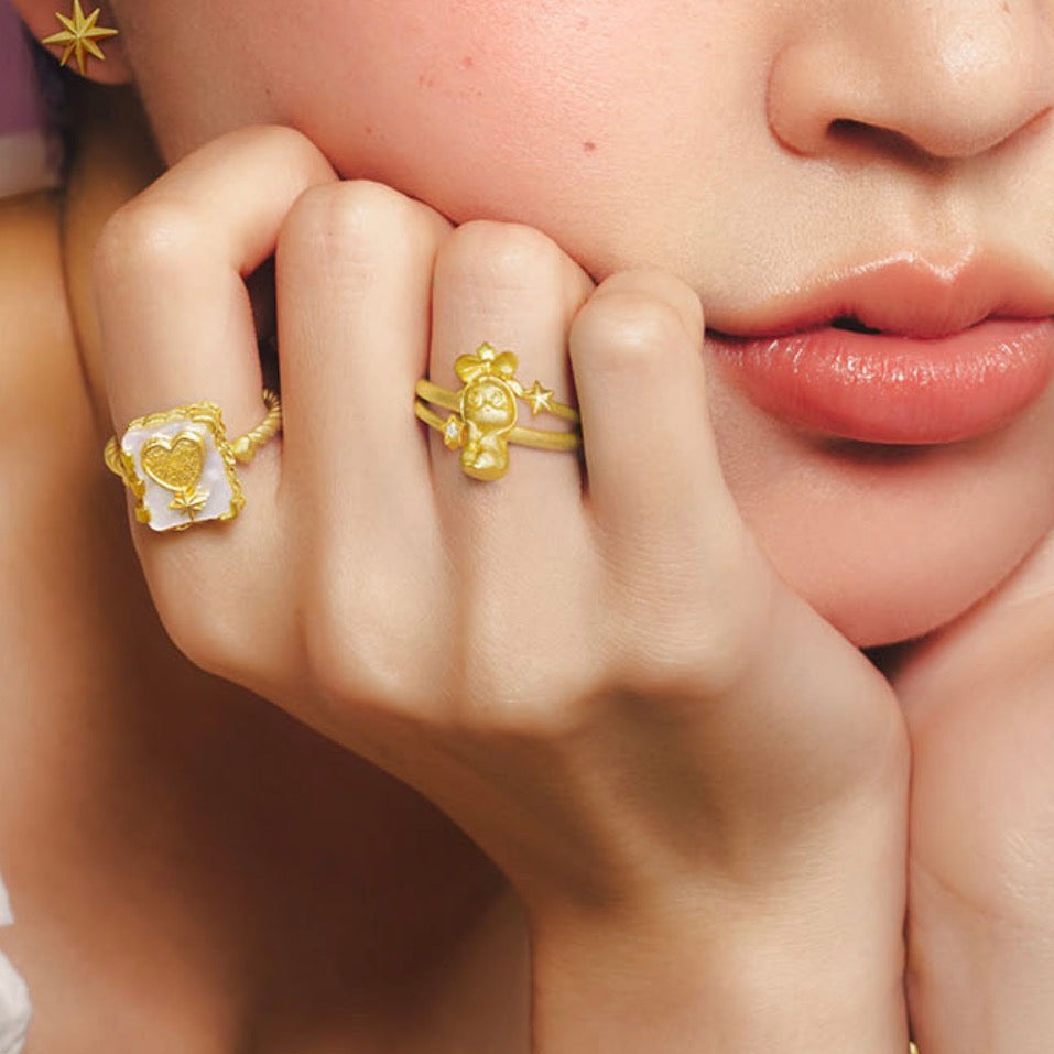 POPOP Twinkle Twinkle Magic of Love Series Lucky Wish Ring