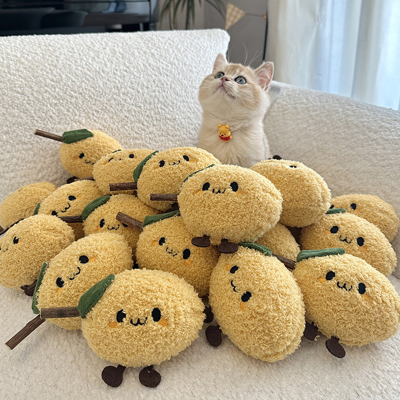 Lemon Breeze Cat Plush Toy with Matatabi