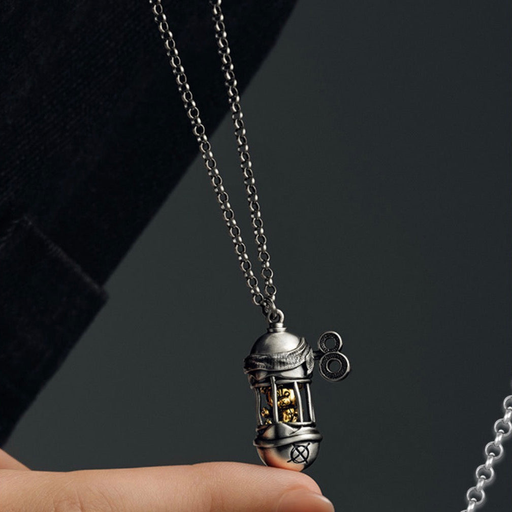 POPOP Hirono Healing Wind-Up Capsule Necklace
