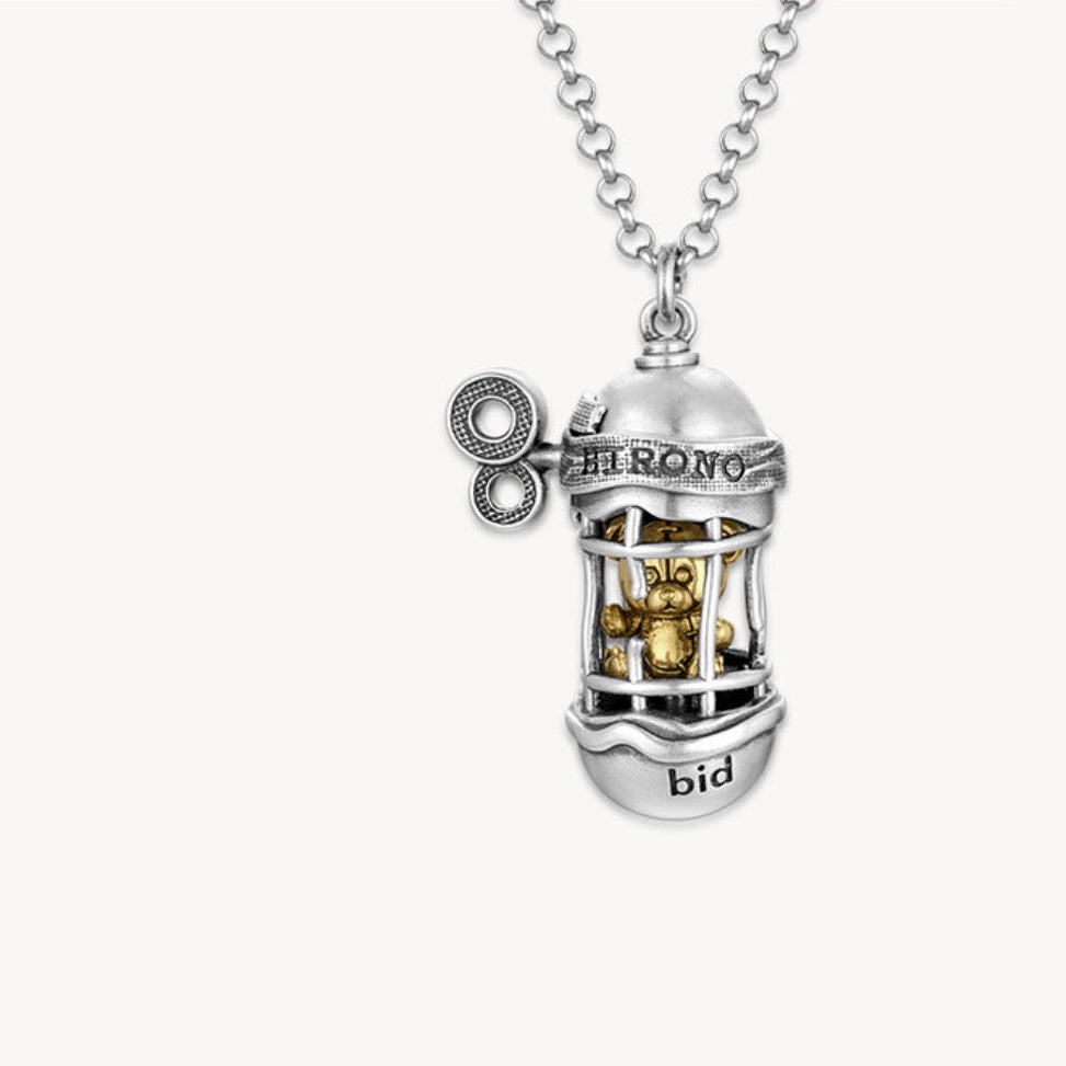 POPOP Hirono Healing Wind-Up Capsule Necklace