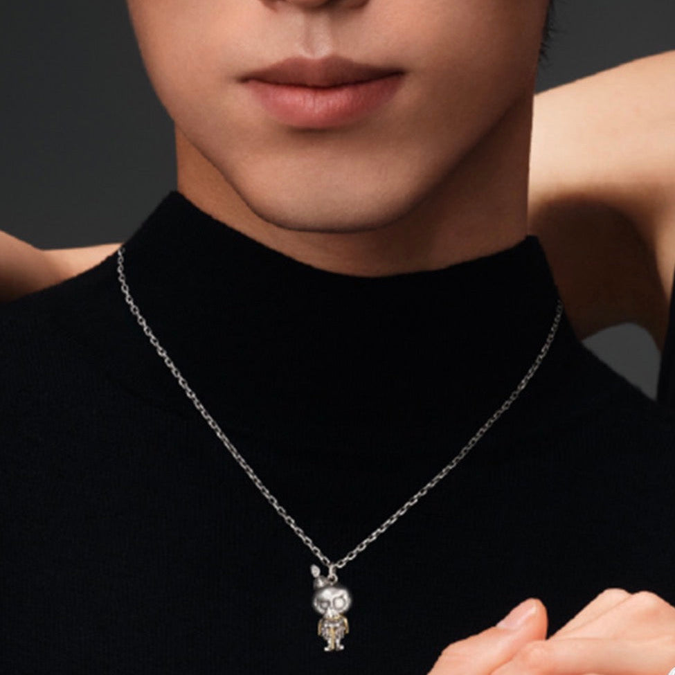 POPOP Tycoco Love Silver Necklace