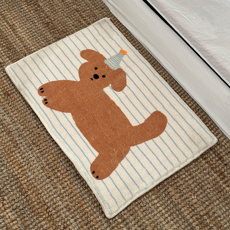 Baby Skin Friendly Dog Patterned Carpets