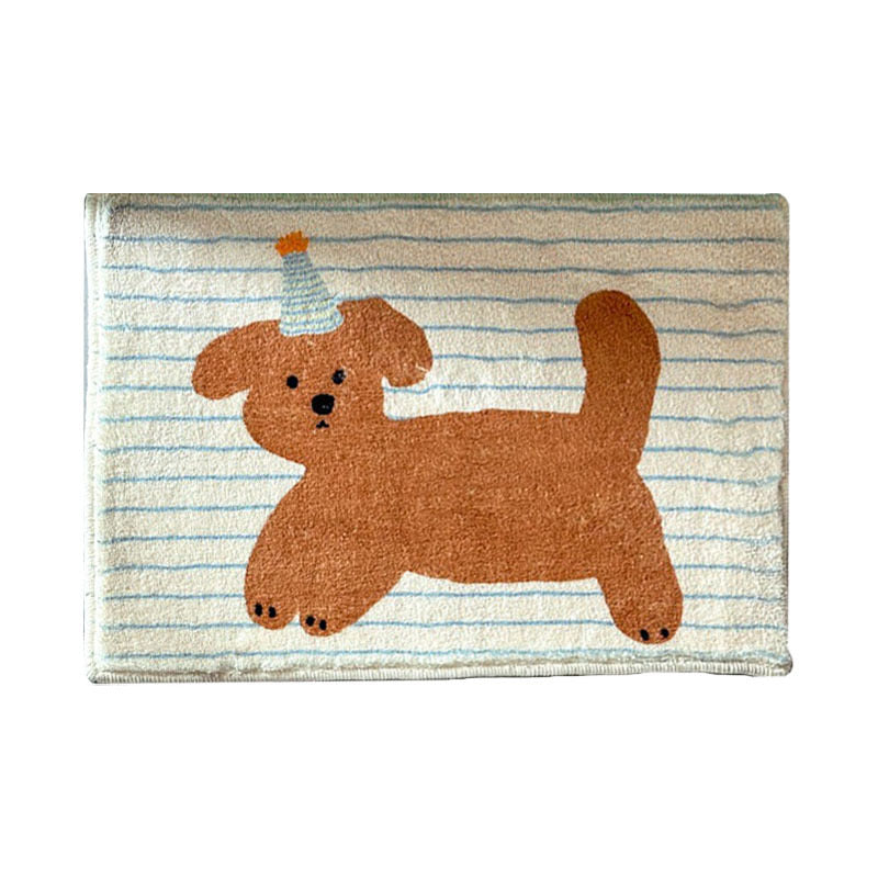 Baby Skin Friendly Dog Patterned Carpets