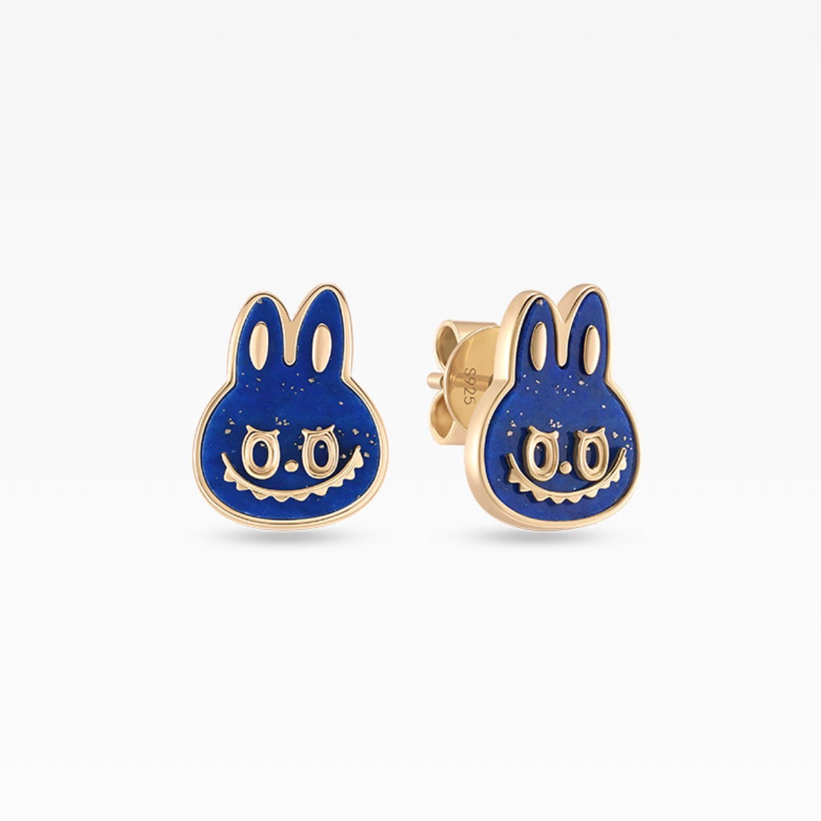POPOP LOVE CHAPTER LABUBU Gemstone Stud Earrings