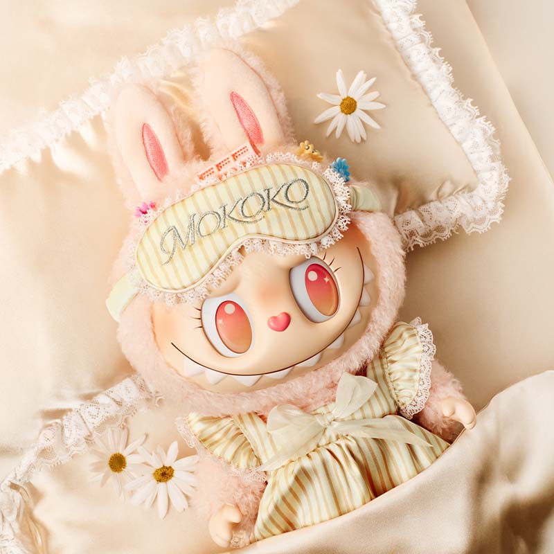 Mokoko Wake Up Spring Series Vinyl Face Plush Doll Gift Box