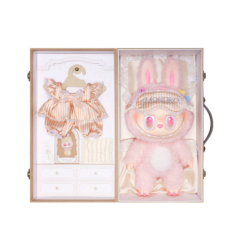 Mokoko Wake Up Spring Series Vinyl Face Plush Doll Gift Box