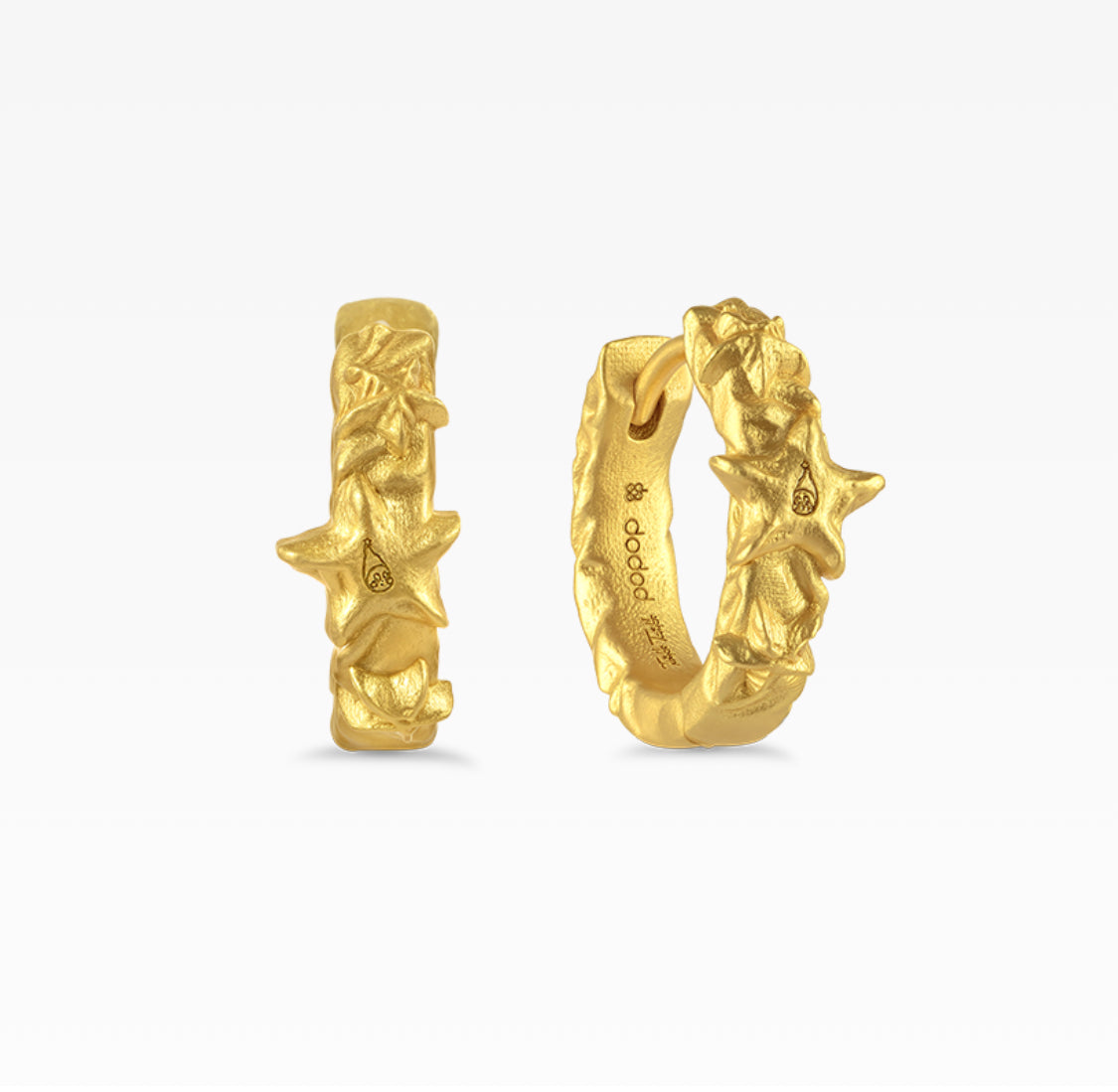 TWINKLE TWINKLE Starry Sky Gold-Plated Earrings