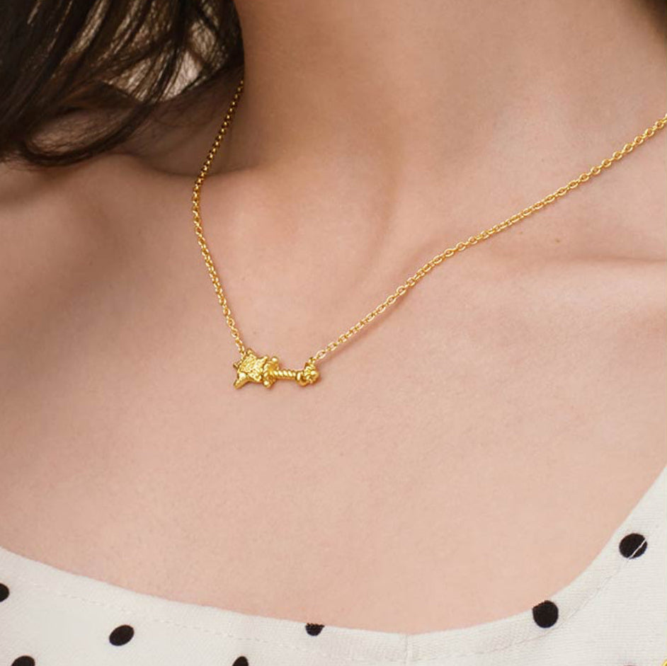 Twinkle Twinkle No Fear Magic Wand Necklace