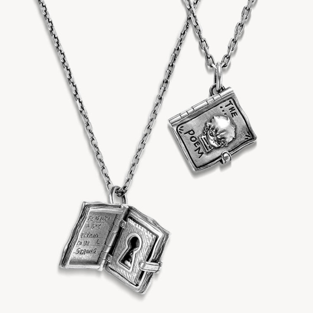 Hirono Vintage Poem Necklace