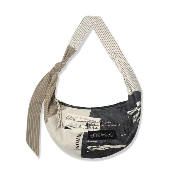 POP MART Hirono Living Wild "Wanderer's Poem" Crossbody Bag