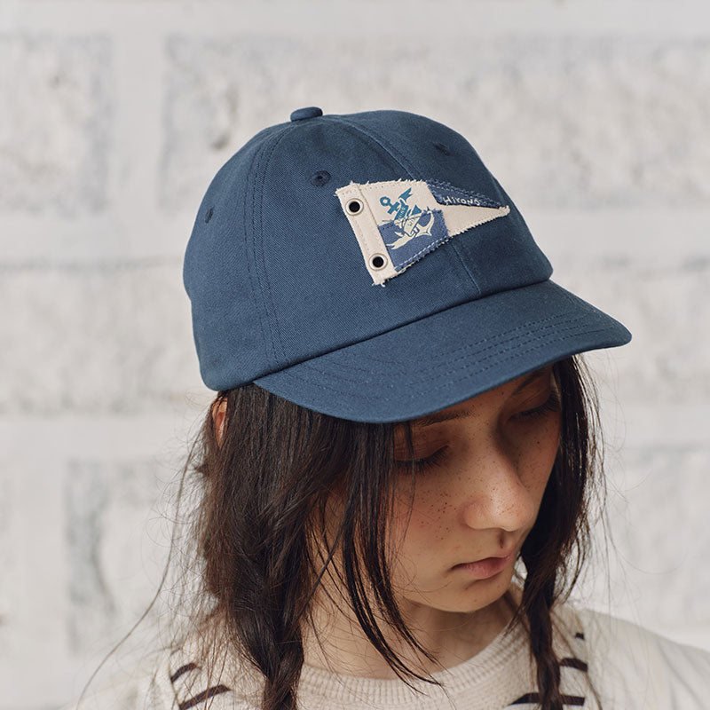 Hirono Living Wild Patchwork Fabric Baseball Cap