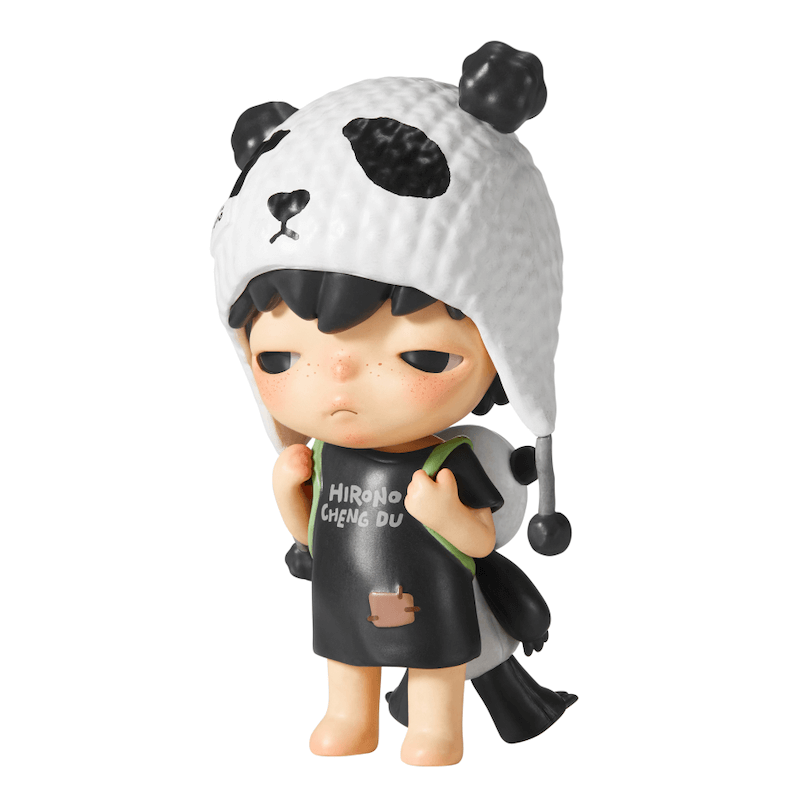 Hirono Stray Panda Series Limited Edition Figure