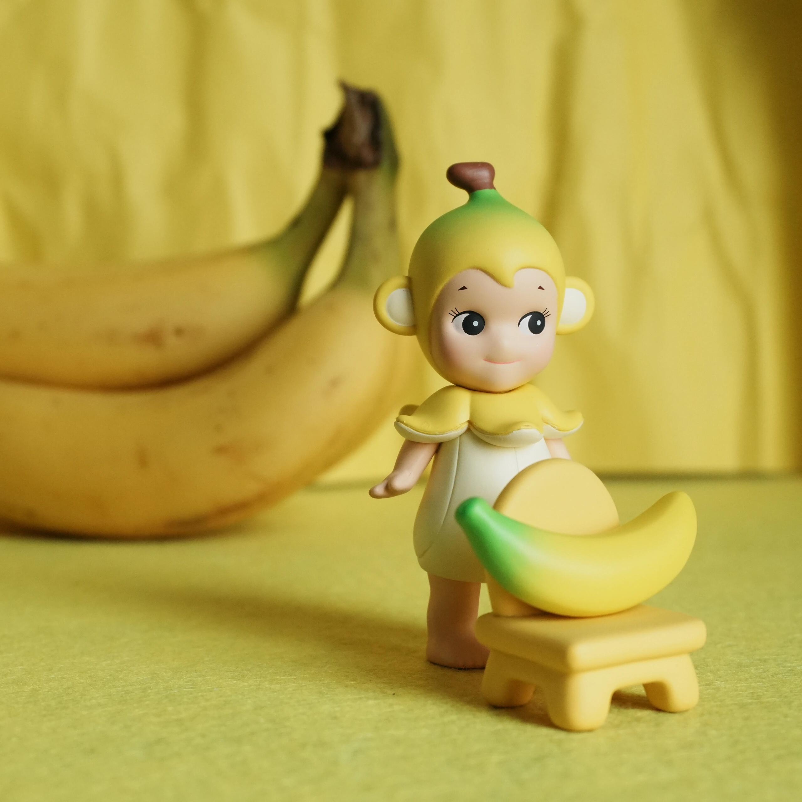 Sonny Angel Banana Monkey