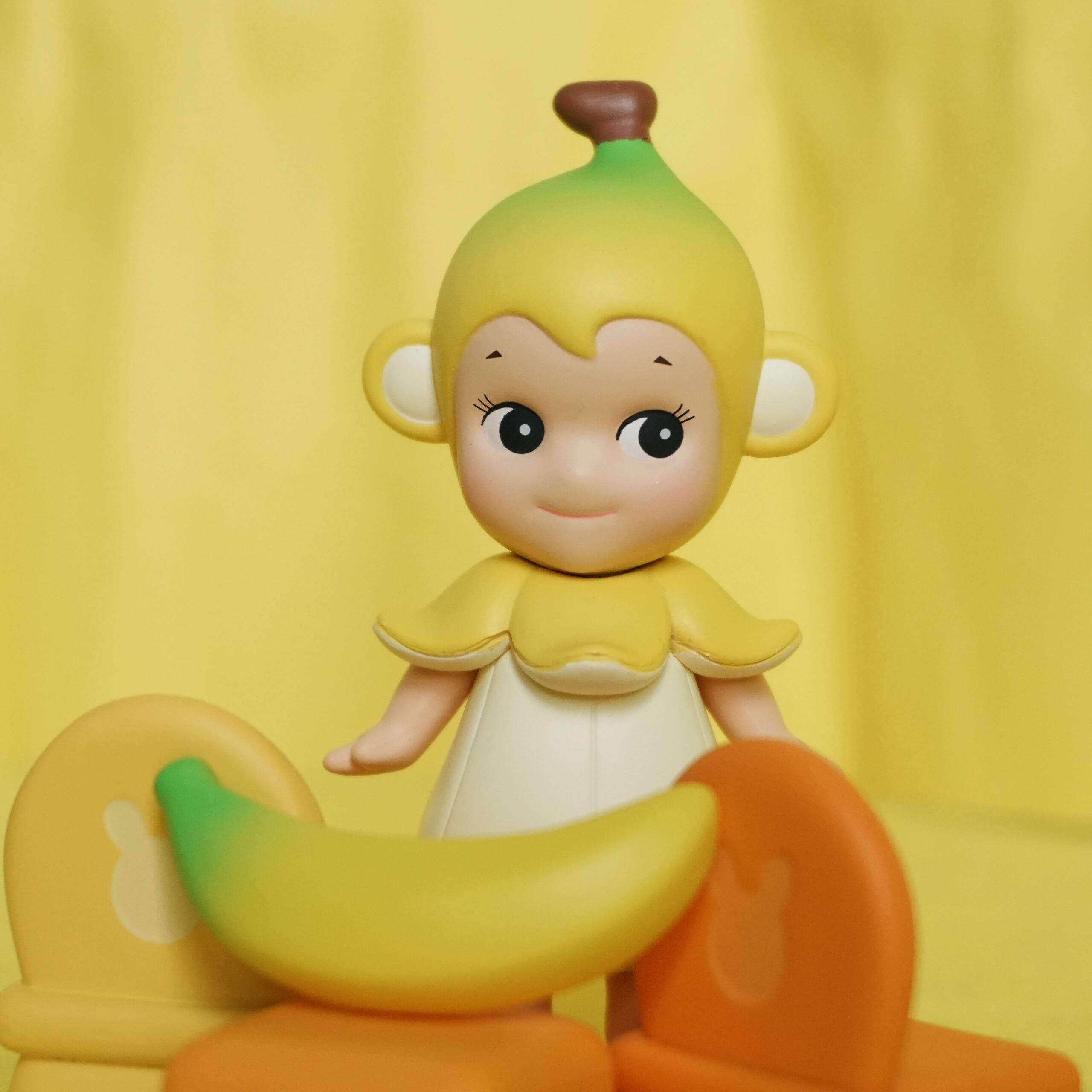 Sonny Angel Banana Monkey