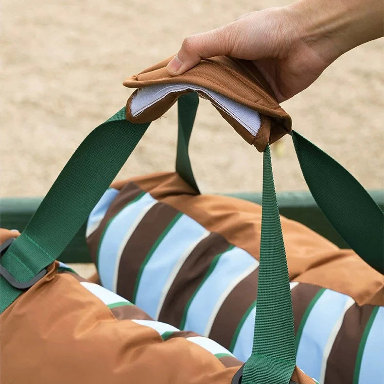 Striped Car Seat Pet Bed