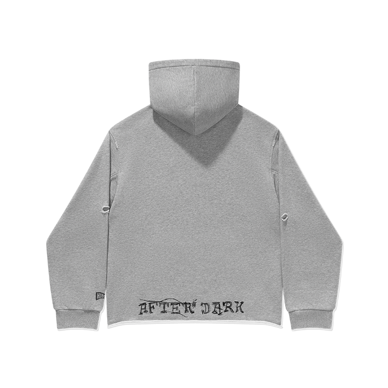 HIRONO After Dark Bat Washed Hoodie