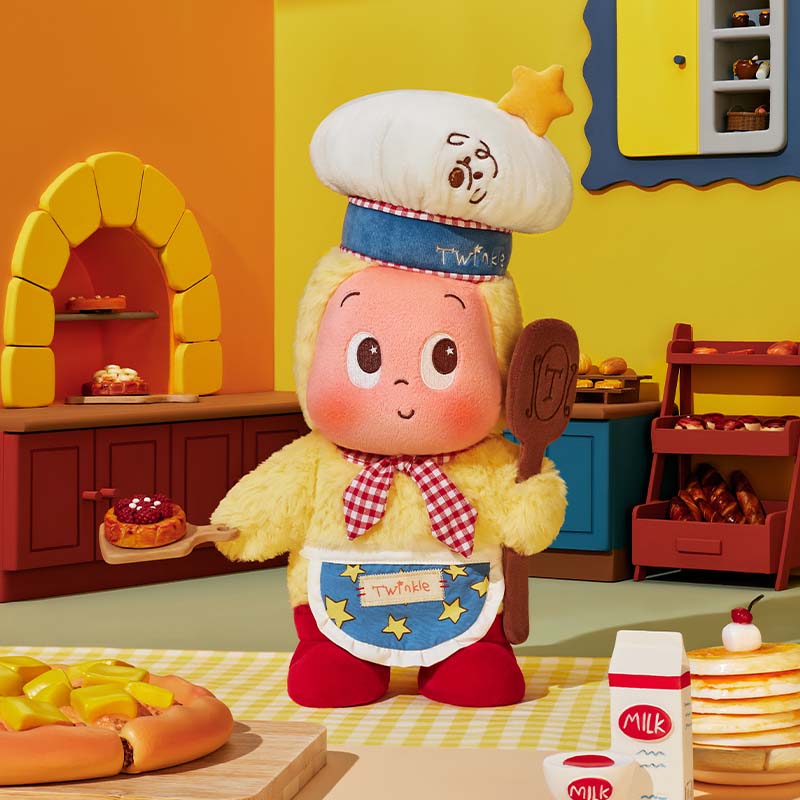 POP MART Twinkle Twinkle MOON GELATO Series-Baker Plush Doll