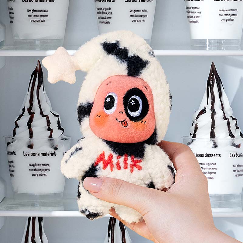 MOON GELATO Series-Milk Pudding Plush Blister Pack