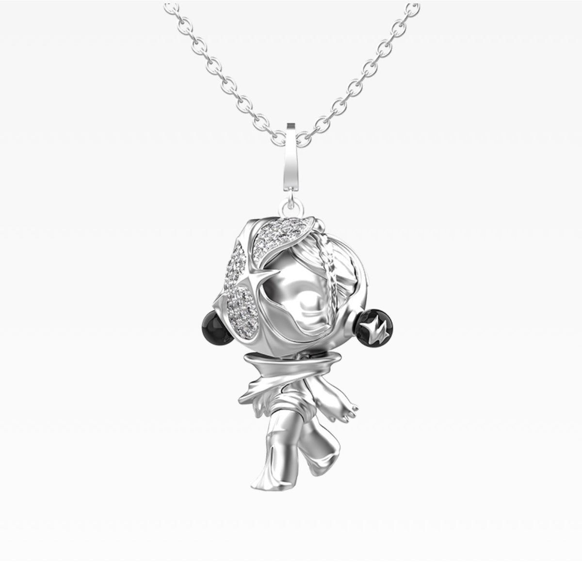POPOP SKULLPANDA The Sound Series The Vigilance Necklace