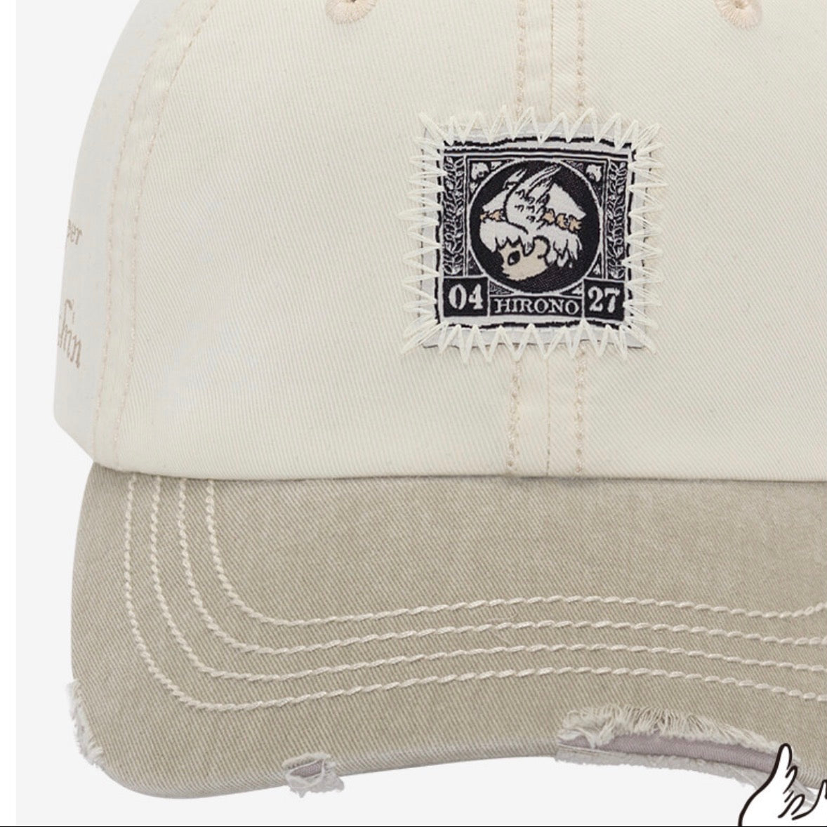 HIRONO Whisper Within Poet Laureate Mesh Baseball Cap
