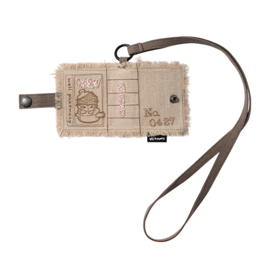 HIRONO Well Pharmacy Little Book of Remedies Earphone Pouch
