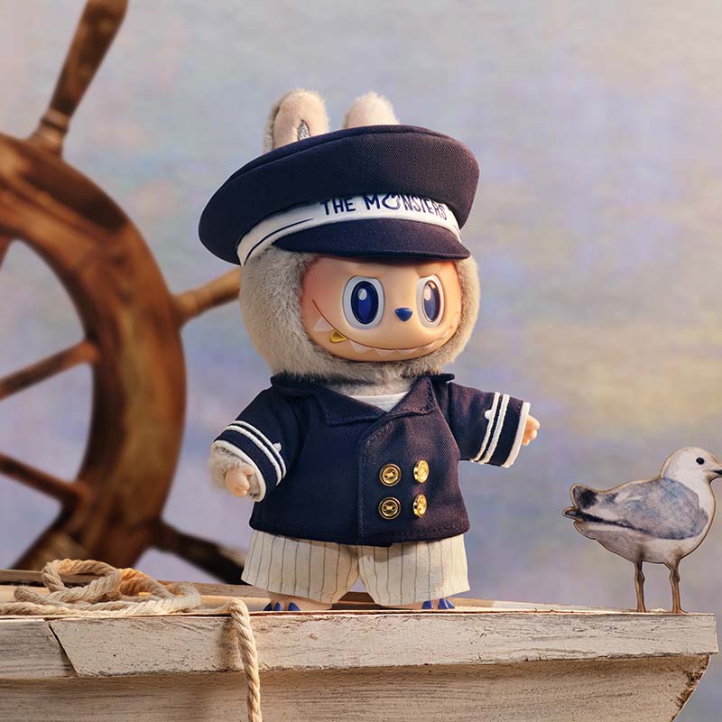 The Monsters De Vliegende LABUBU Series Captain Vinyl Plush Pendant
