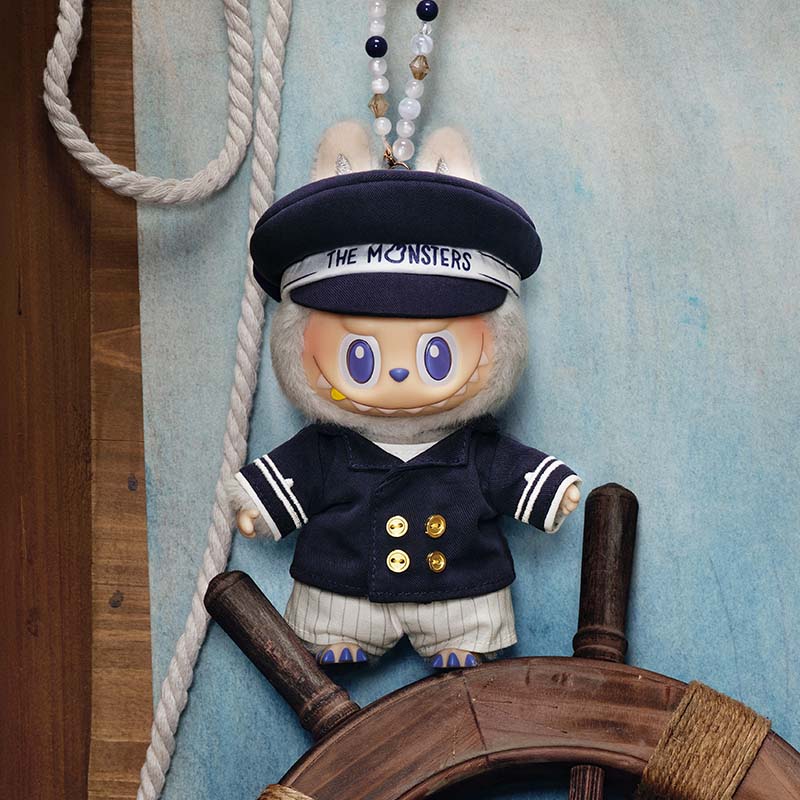 The Monsters De Vliegende LABUBU Series Captain Vinyl Plush Pendant
